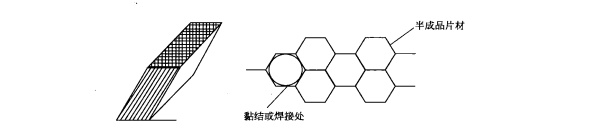 星盛蜂窩斜管填料示意圖